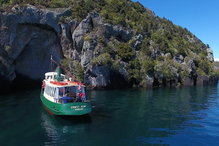 Lake Taupō Māori Rock Carvings Scenic Cruise aboard Ernest Kemp - Photo 1 of 6
